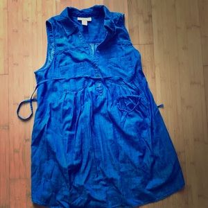 Denim Maternity Tunic
